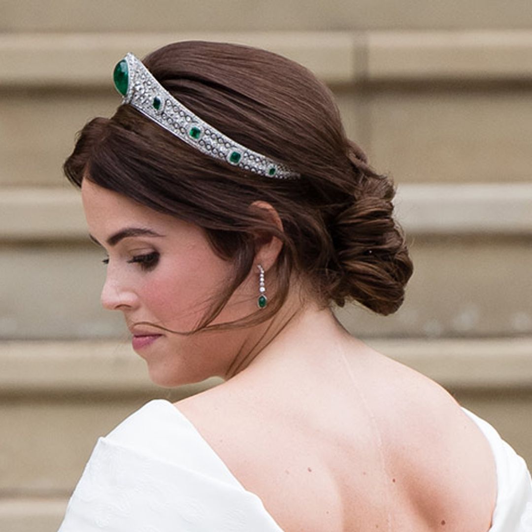 Wait until you see the back of  Princess Eugenie's second wedding dress - it's out of this world