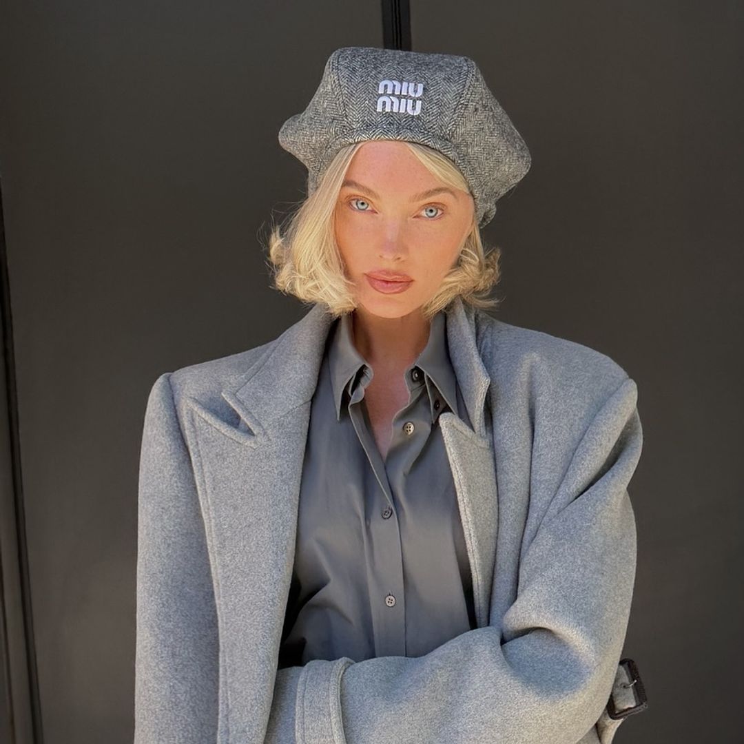 Elsa Hosk just schooled us on how to wear a beret for winter in 2024