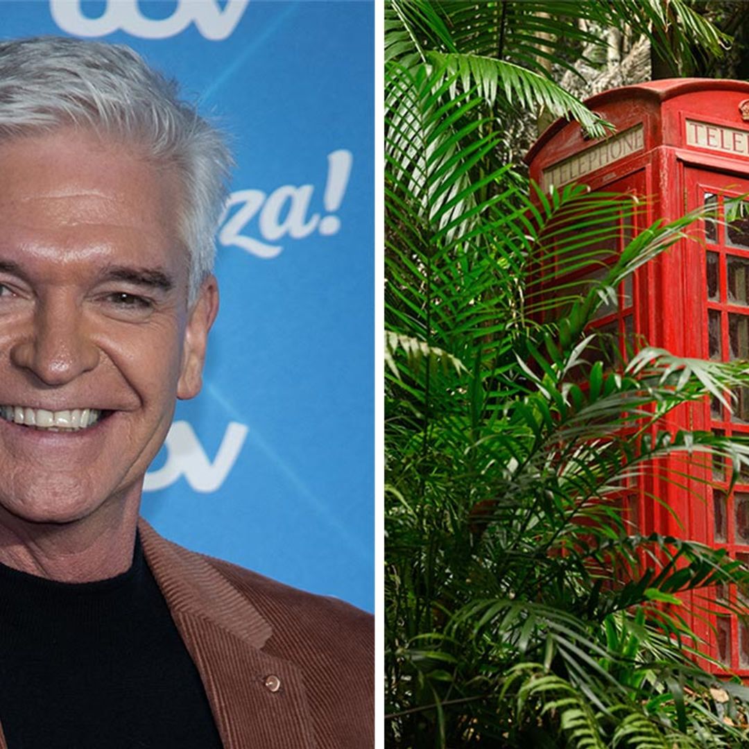 This Morning's Phillip Schofield pictured inside I'm a Celebrity jungle – but it's not what you think