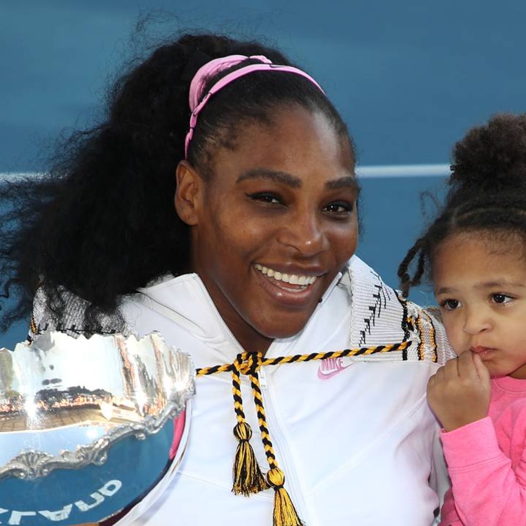 Serena Williams celebrates iconic comeback alongside mini-me daughter