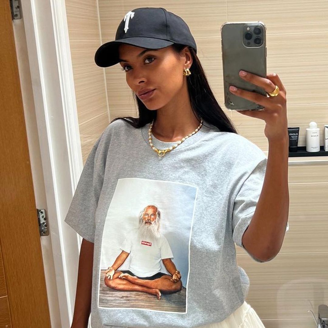 Maya Jama says boyfriend shirts are here to stay