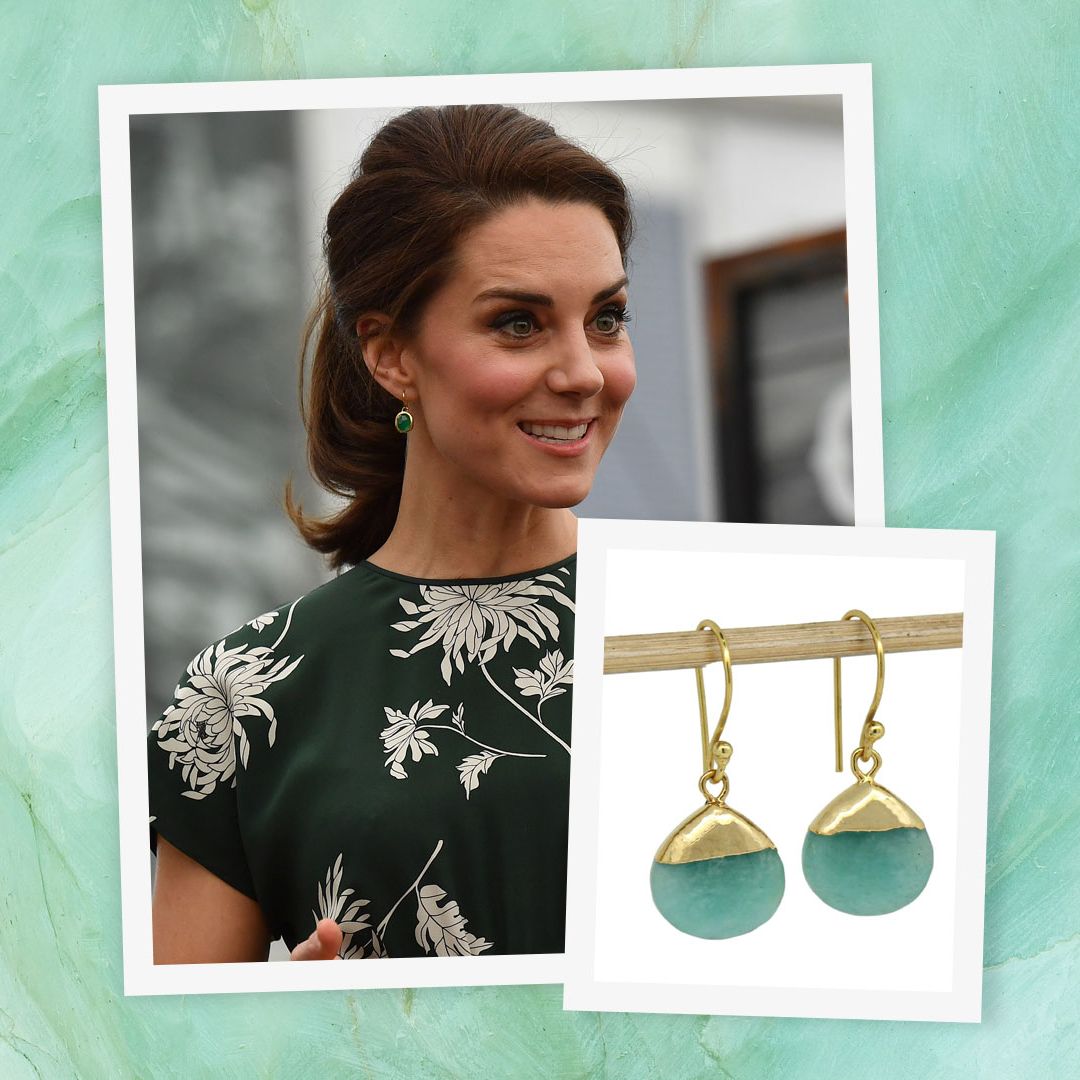 Is it just me or do these Amazon earrings look just like Princess Kate's fave pair?