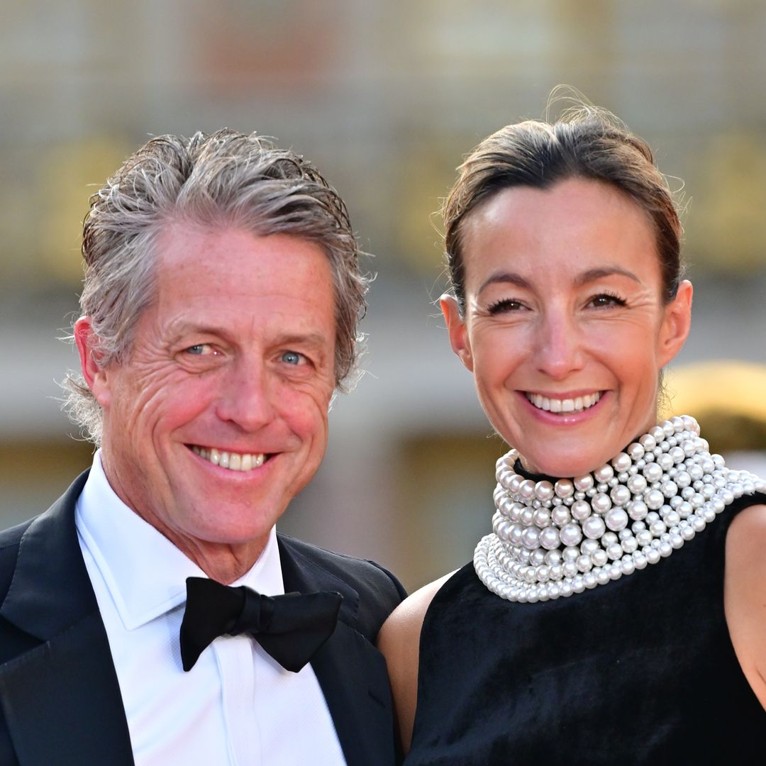 Hugh Grant's sweetest moments with his wife Anna Eberstein
