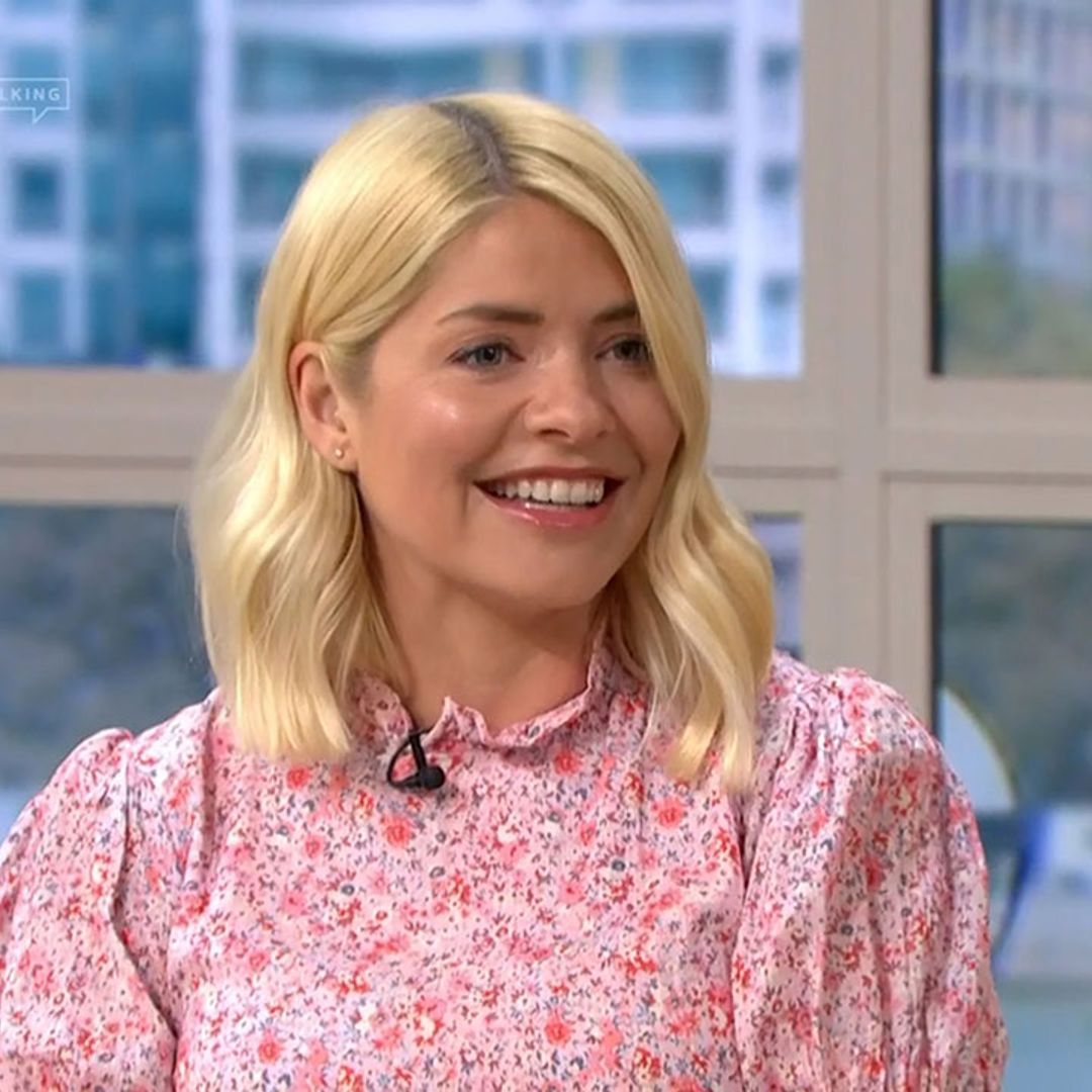 Holly Willoughby celebrates amazing baby news on This Morning