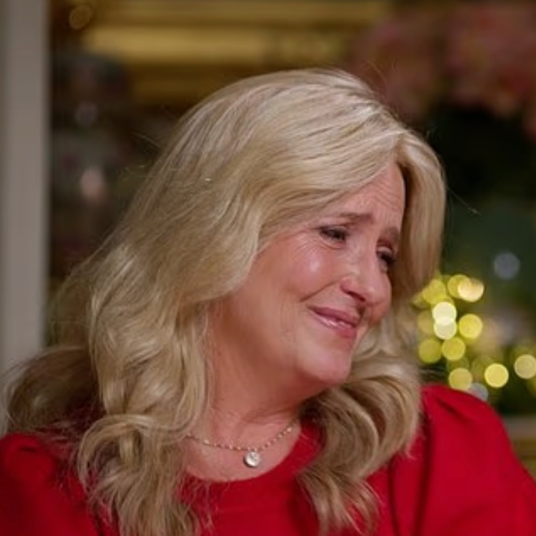 Penny Lancaster, 54, breaks down while recalling emotional love story with Rod Stewart, 80