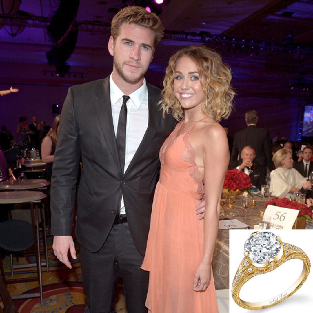 'My dreams are coming true' says Miley as hand-crafted fairytale ring is revealed