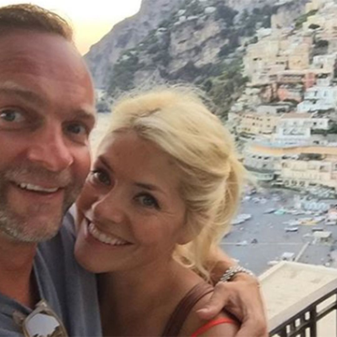 Holly Willoughby is so loved up in kissing photo with rarely-seen husband Dan Baldwin ahead of major milestone