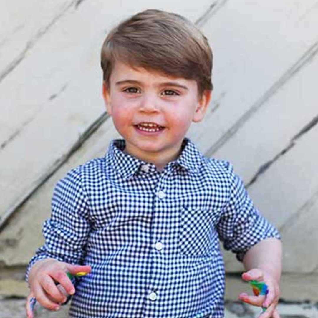 Prince Louis wears adorable £12 shirt from Sainsbury's in sweet new birthday portraits 