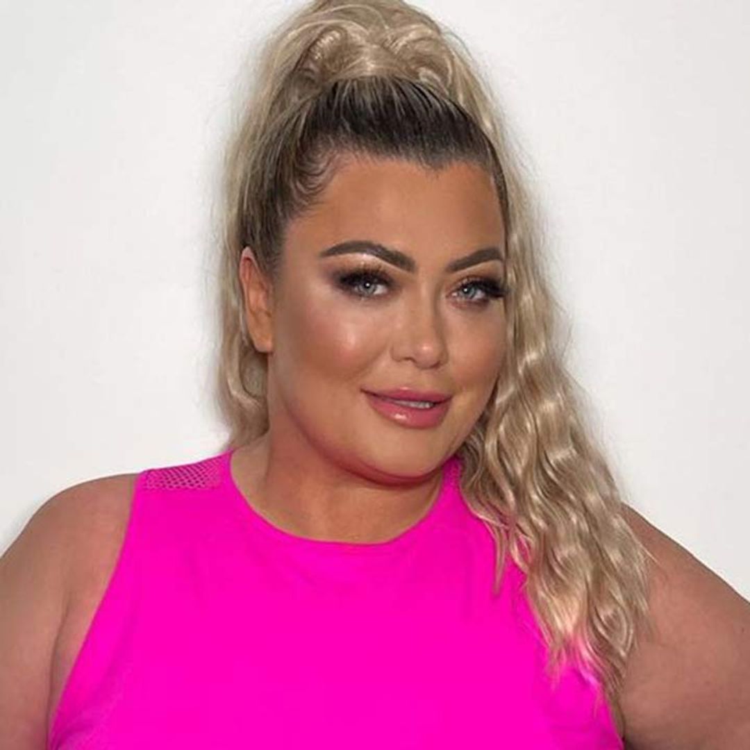 Gemma Collins highlights three stone weight loss in chic crop top and leggings