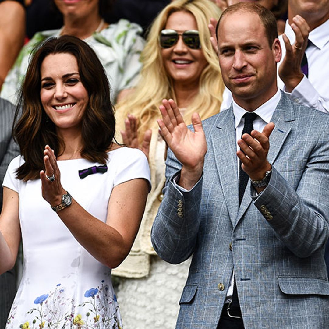 The Duchess of Cambridge wows at Wimbledon in a summery Catherine Walker & Co dress