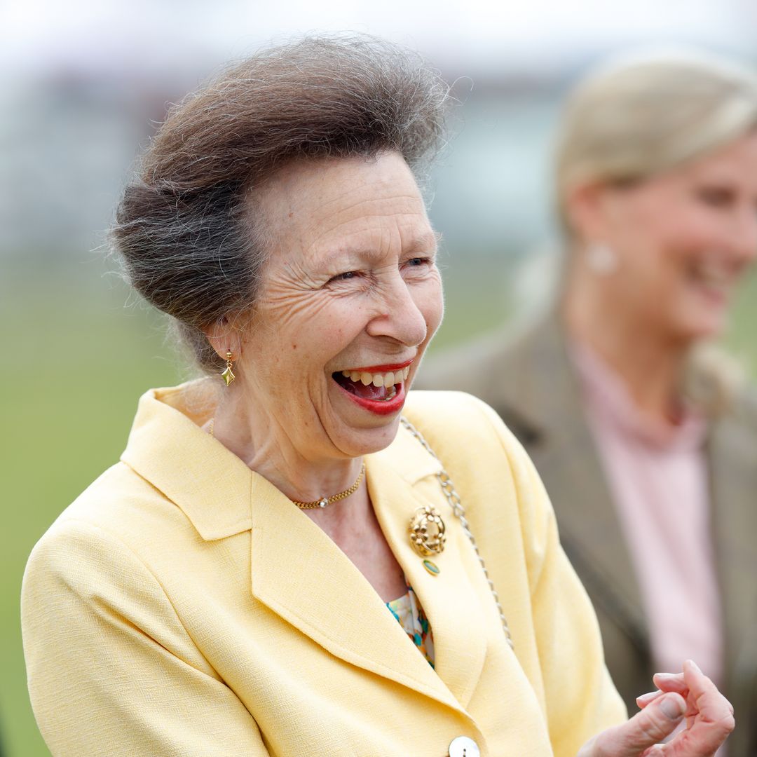 Princess Anne is pure sunshine in outfit borrowed from her 90s wardrobe