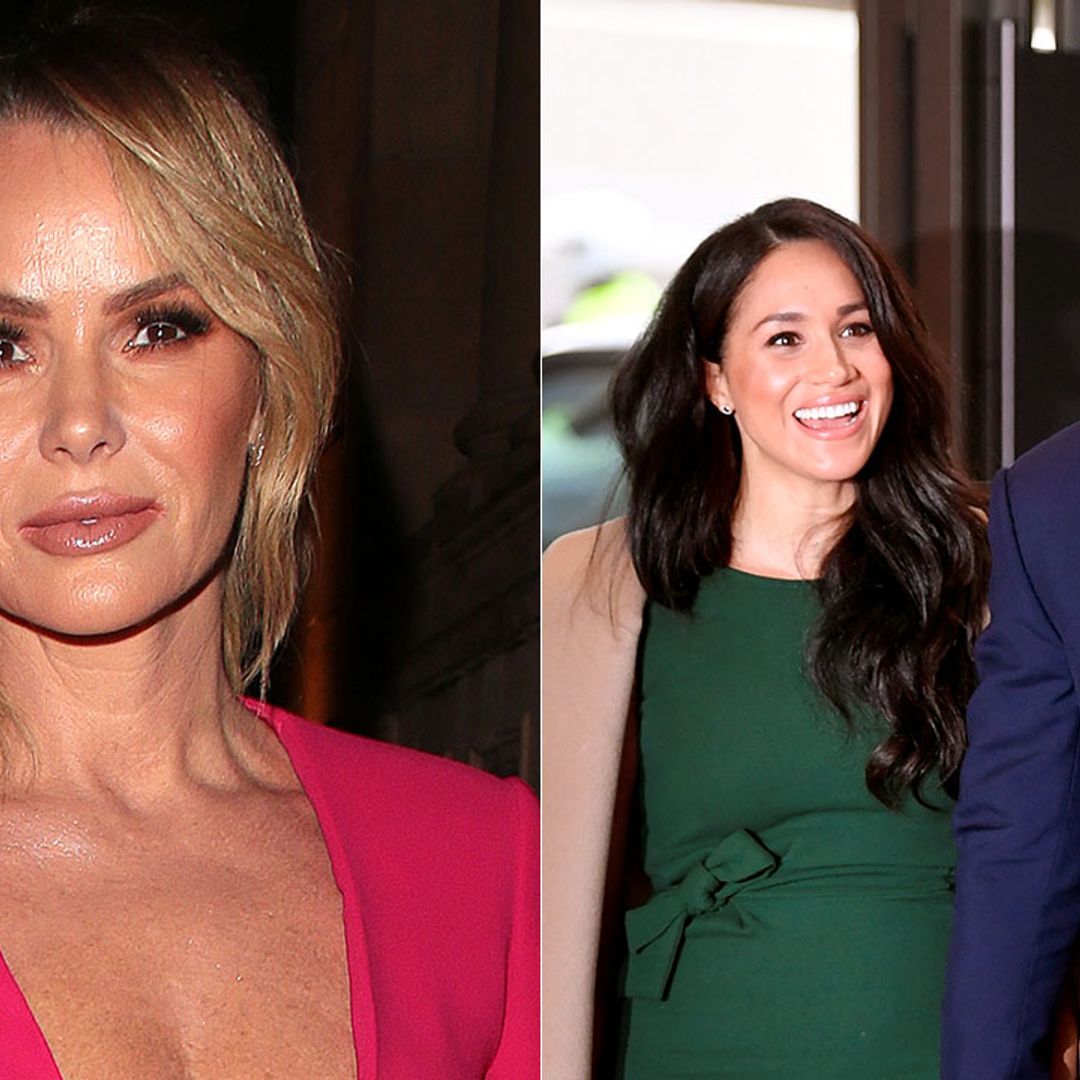 Amanda Holden voices her support to Prince Harry and Meghan Markle after surprise news