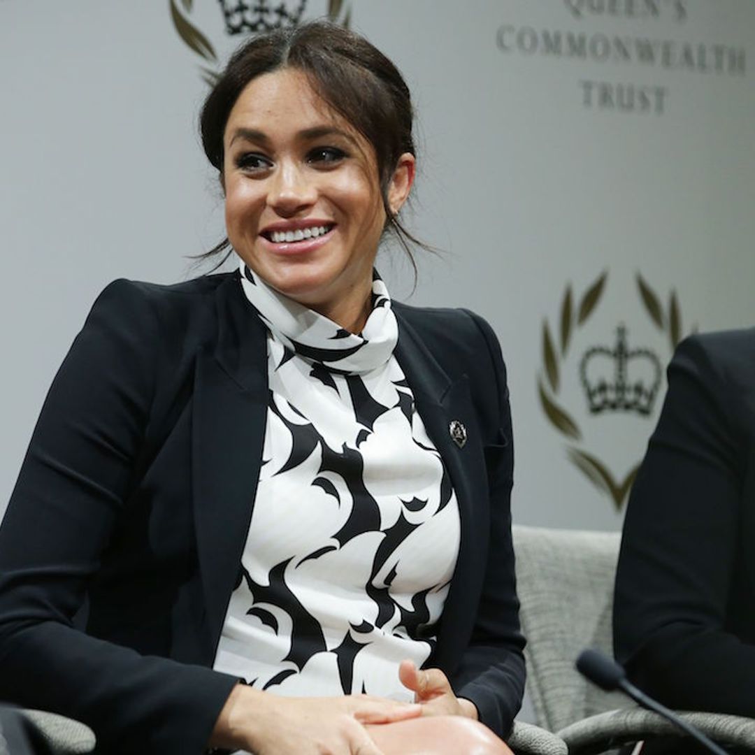 Duchess Meghan's gorgeous Reiss mini dress is back in stock - but hurry!