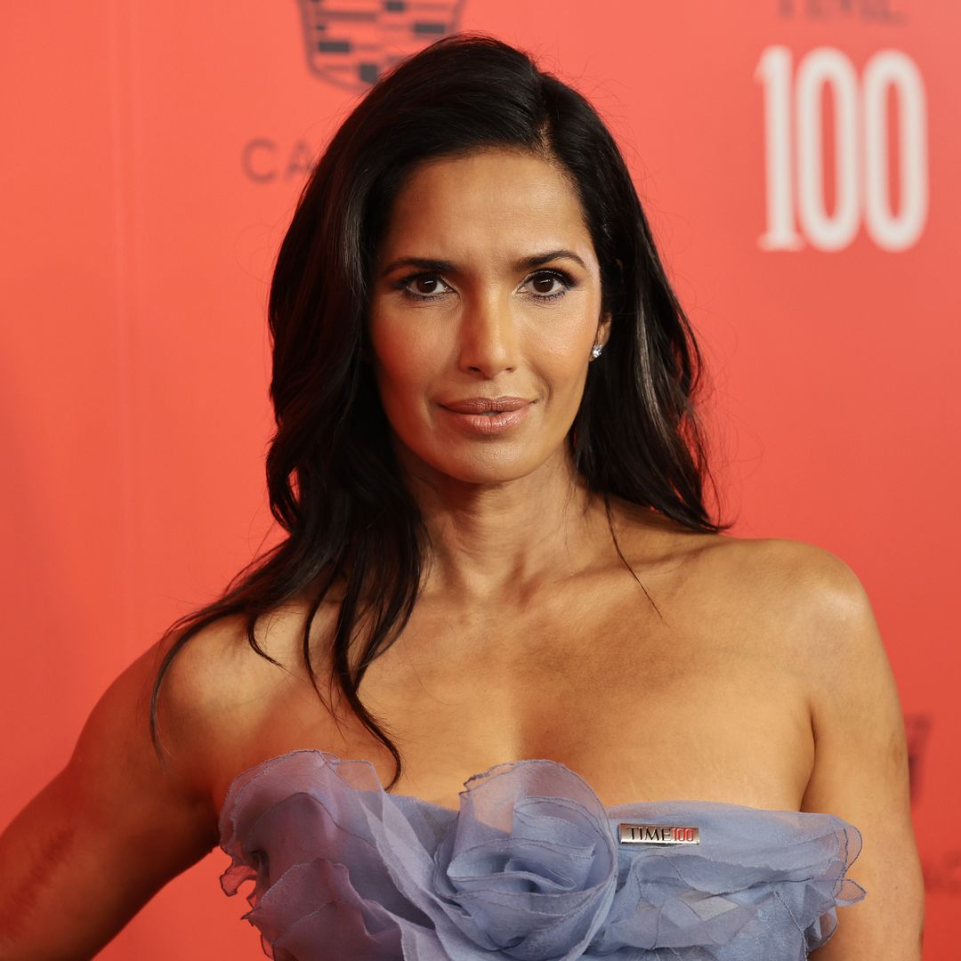 Top Chef's Padma Lakshmi, 52, looks gorgeous in sheer thigh-split gown you need to see