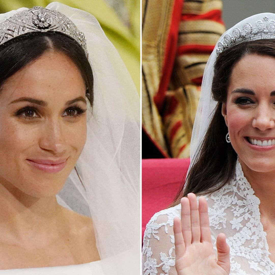How Kate Middleton and Meghan Markle coordinated on their wedding days