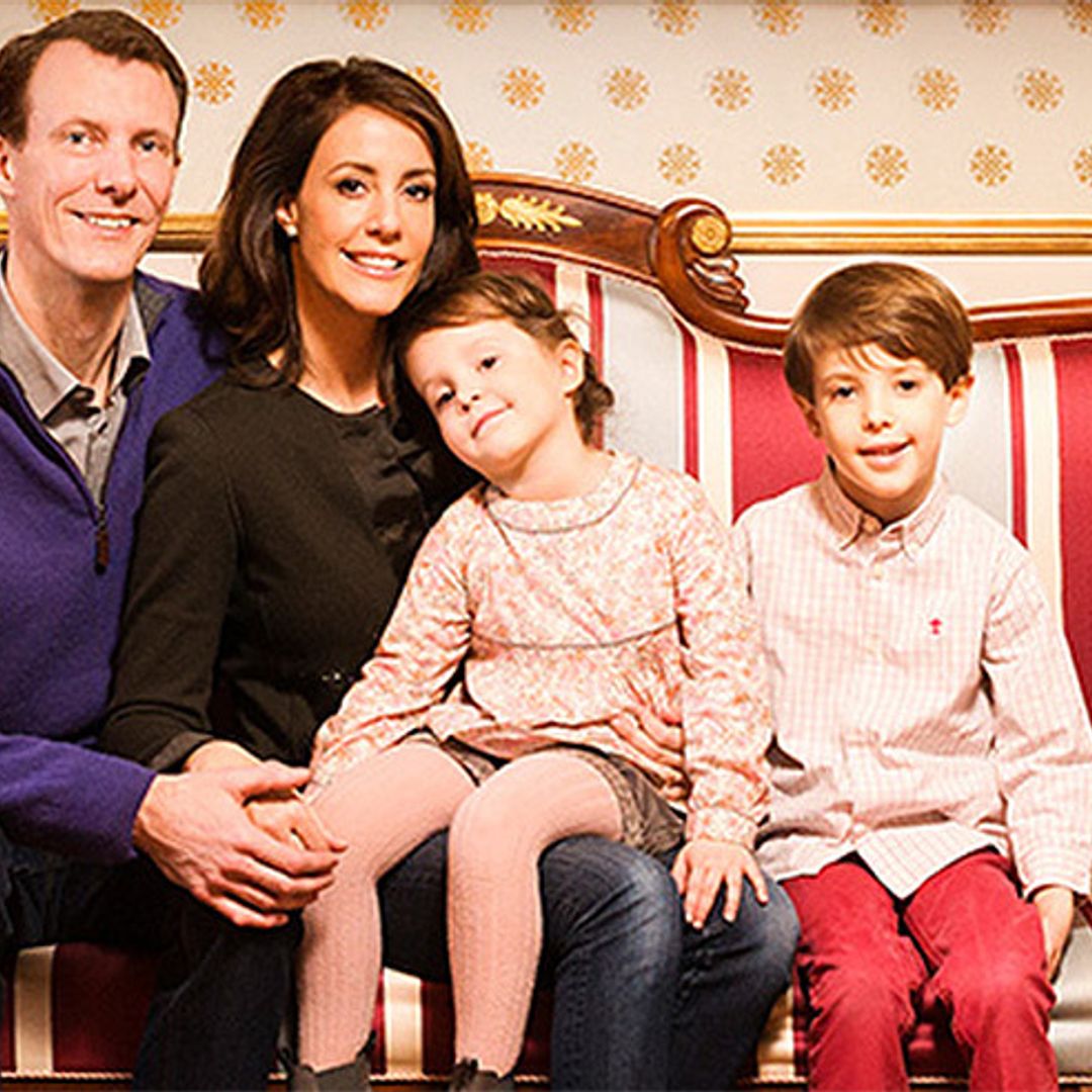 HELLO! photos of Denmark's Princess Marie and family feature on Danish palace website