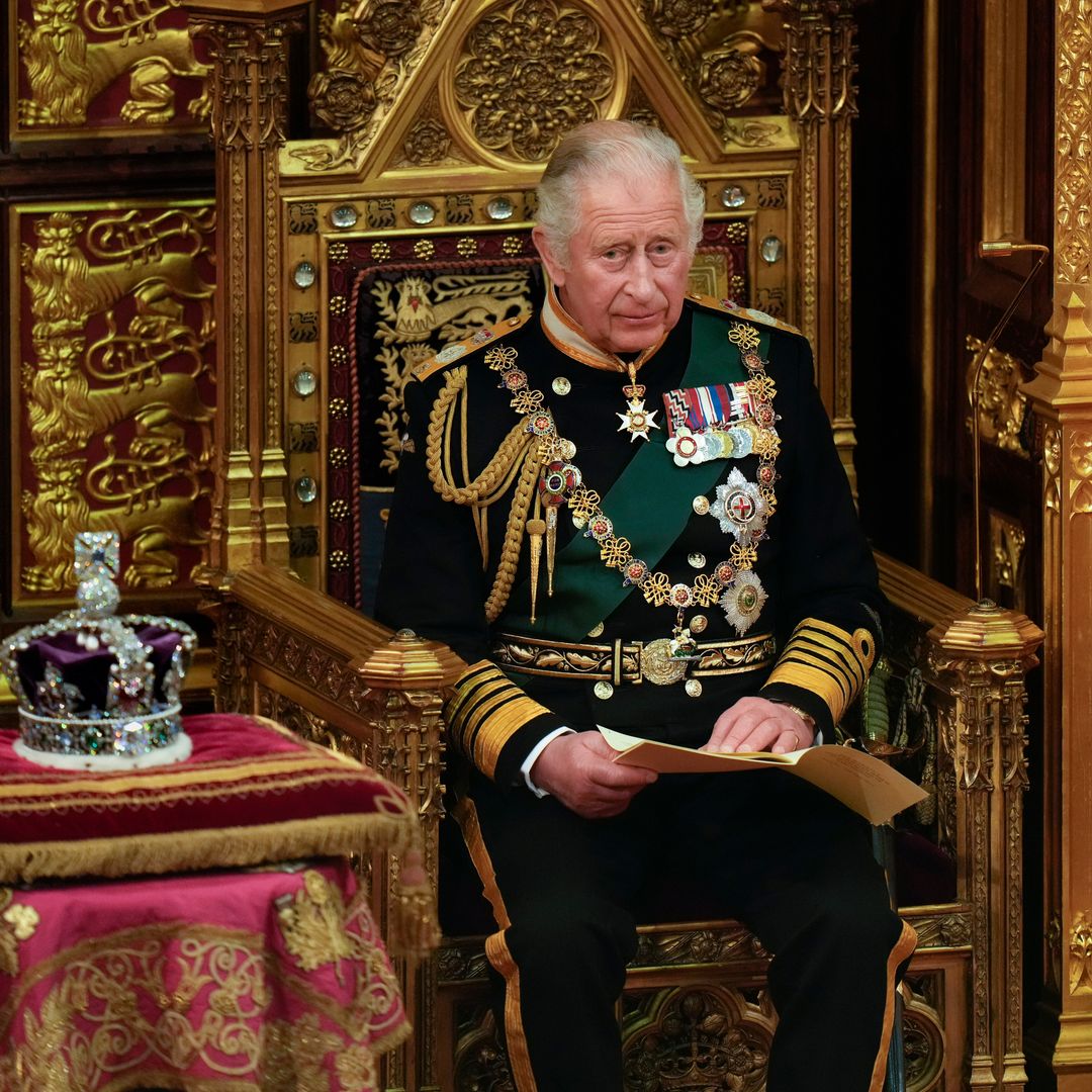 King Charles attends the state opening of Parliament in 2022