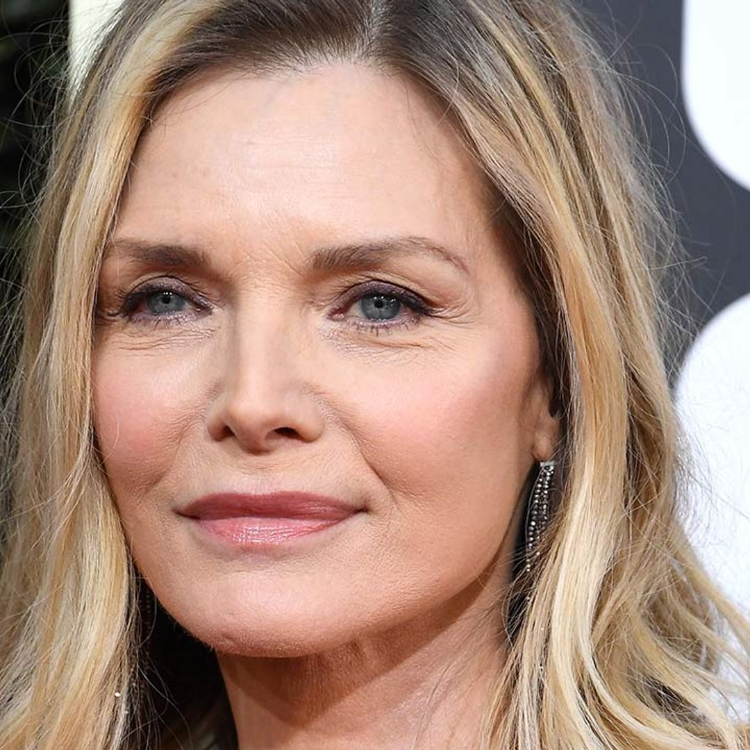 Michelle Pfeiffer turns heads in royal approved figure-hugging mesh dress