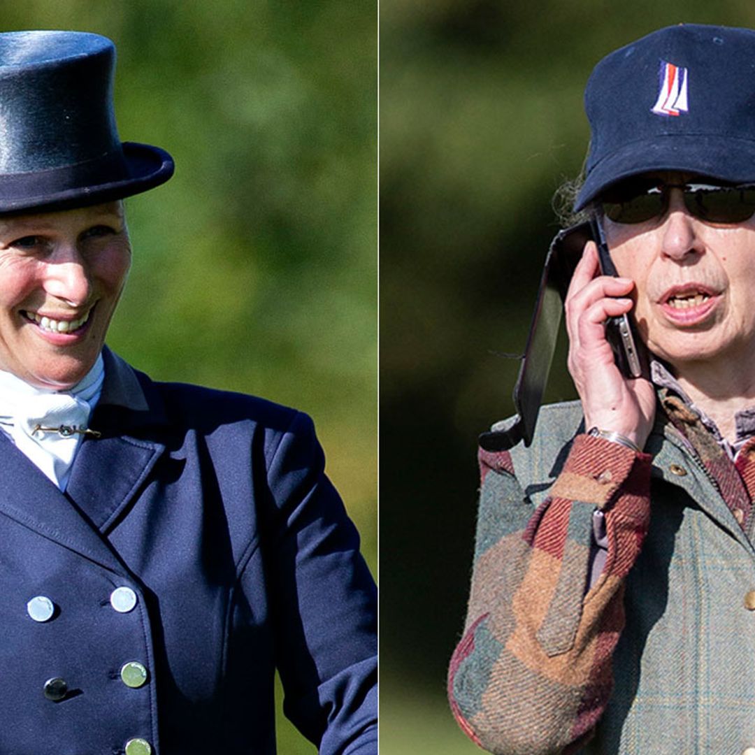 Princess Anne is Zara Tindall's biggest supporter at horse trials - see pictures