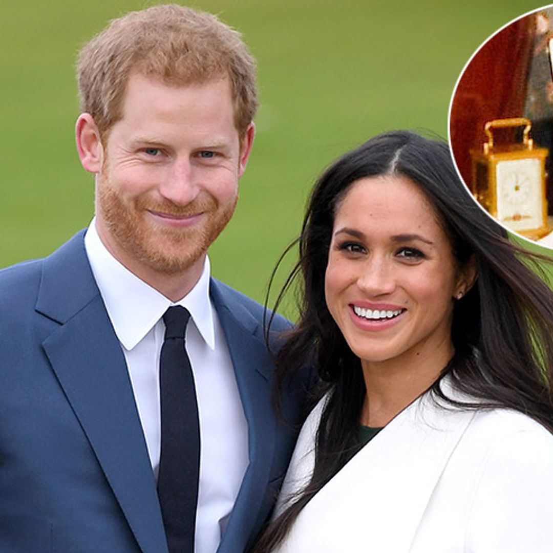Wow! The Queen has a previously unseen photo of Prince Harry and Meghan Markle in her living room - and it's gorgeous