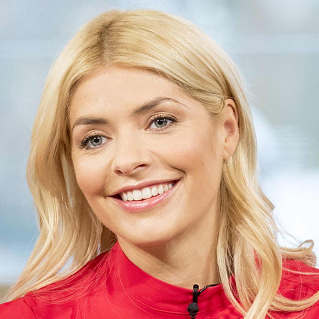 Holly Willoughby wows in £128 rainbow mini skirt by Anthropologie