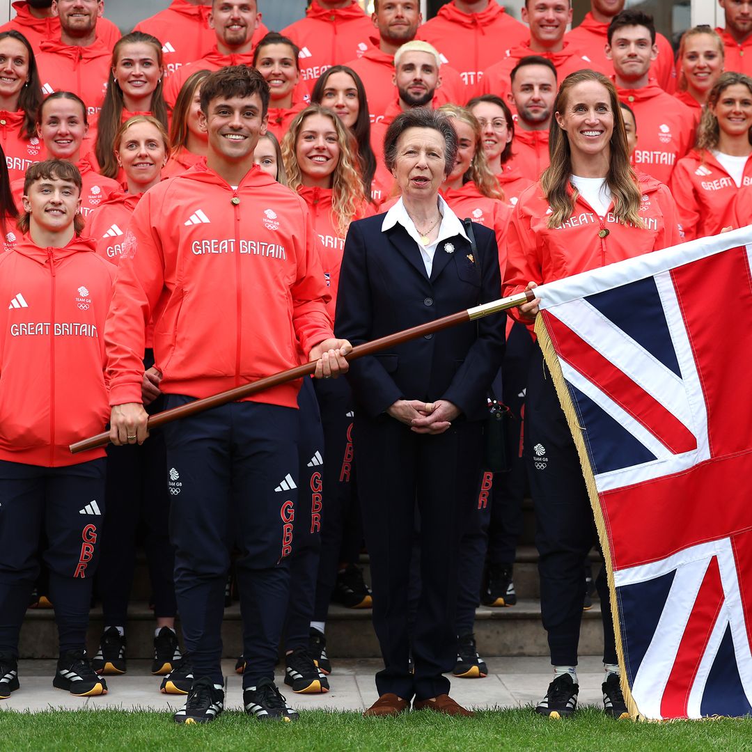 Princess Anne wishes Team GB 'every bit of success' ahead of Paris 2024 Olympics