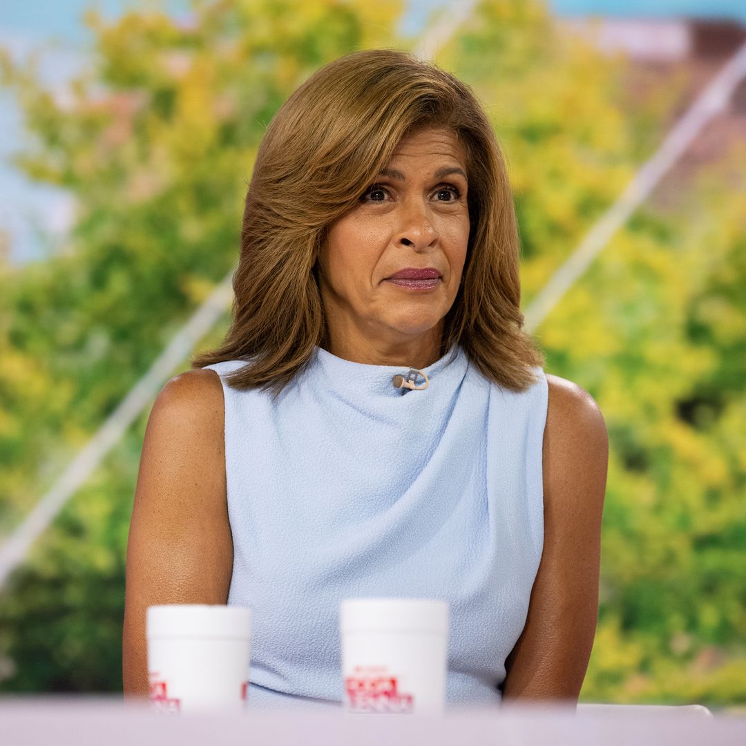 Today's Hoda Kotb visibly emotional onair over surprise baby