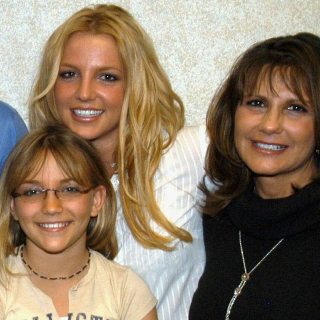 Britney Spears' mother steals the show in rare family photo