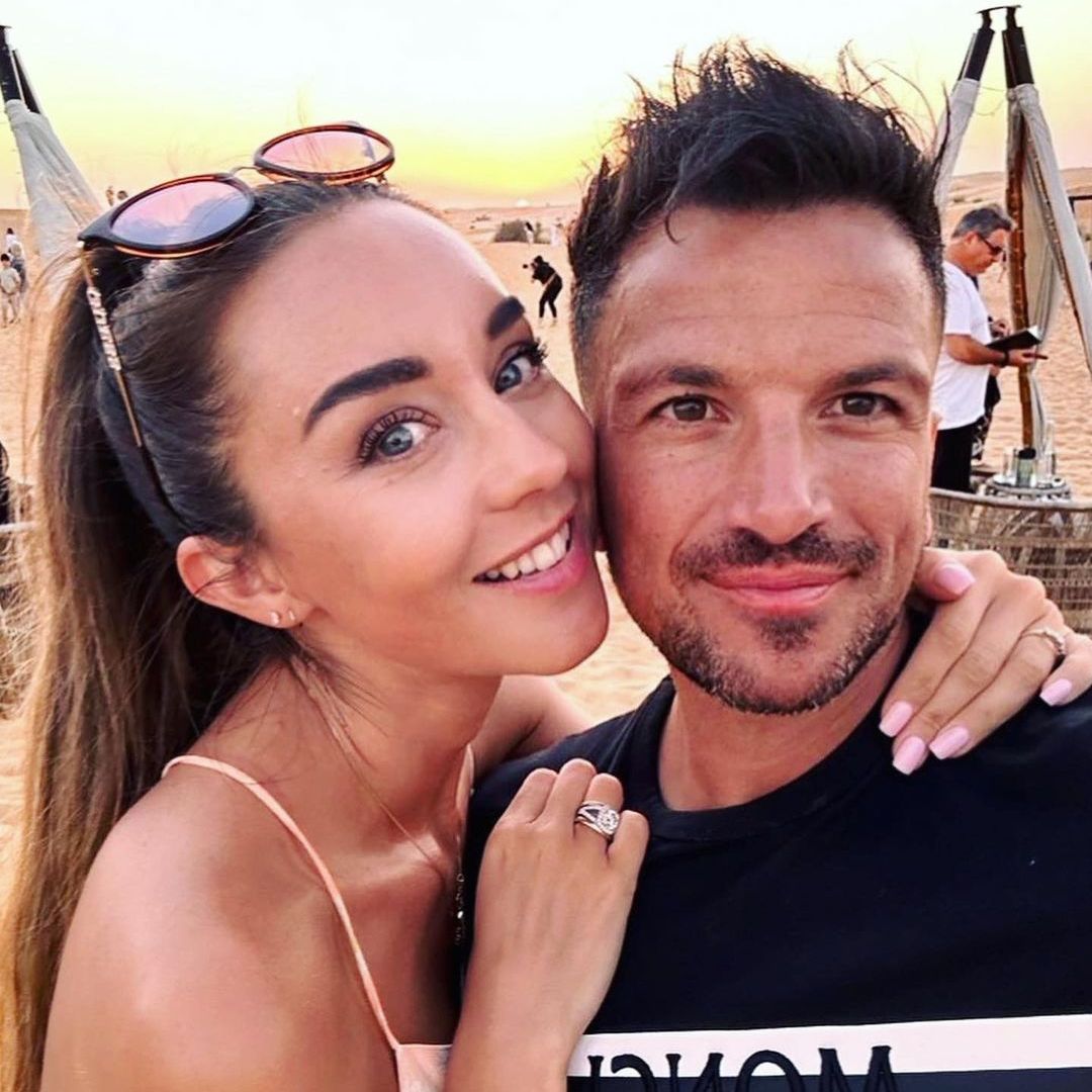 Emily Andre pays tribute to 'lovely husband' Peter on special day – and singer has the best reaction