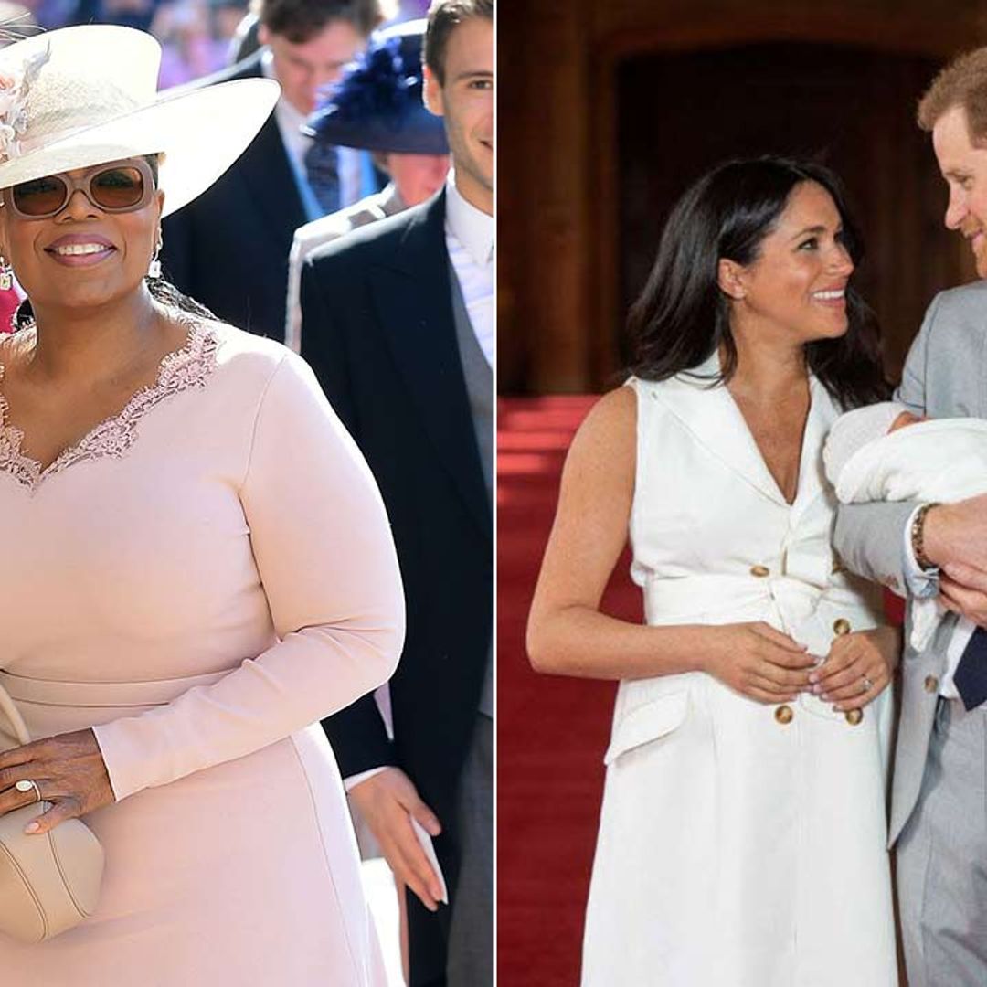 Oprah Winfrey reacts to Prince Harry and Meghan Markle's royal exit