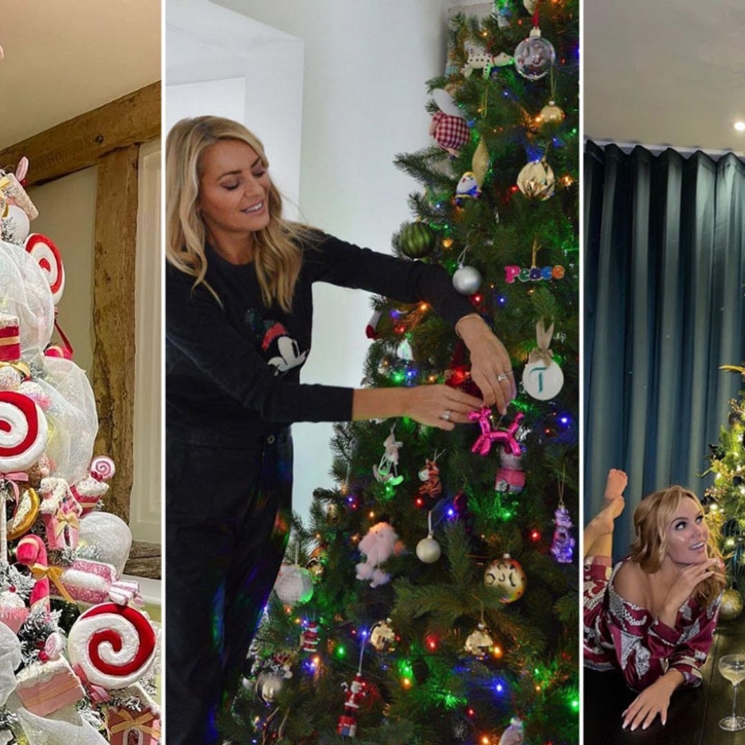 Best celebrity Christmas trees of all time: Amanda Holden, Alison Hammond, Tess Daly and more