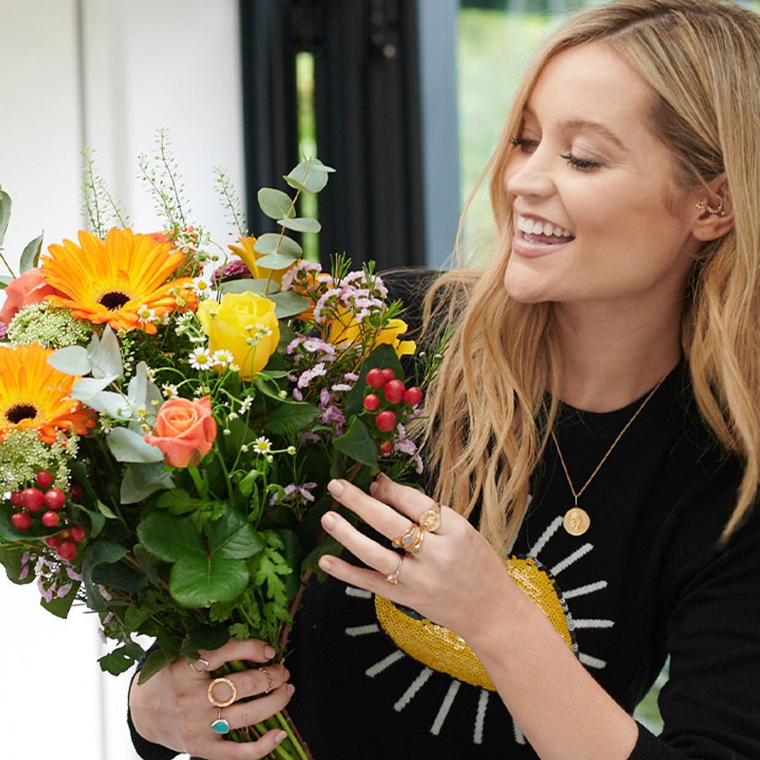 Laura Whitmore launches her own beautiful bouquet and hints about wedding plans
