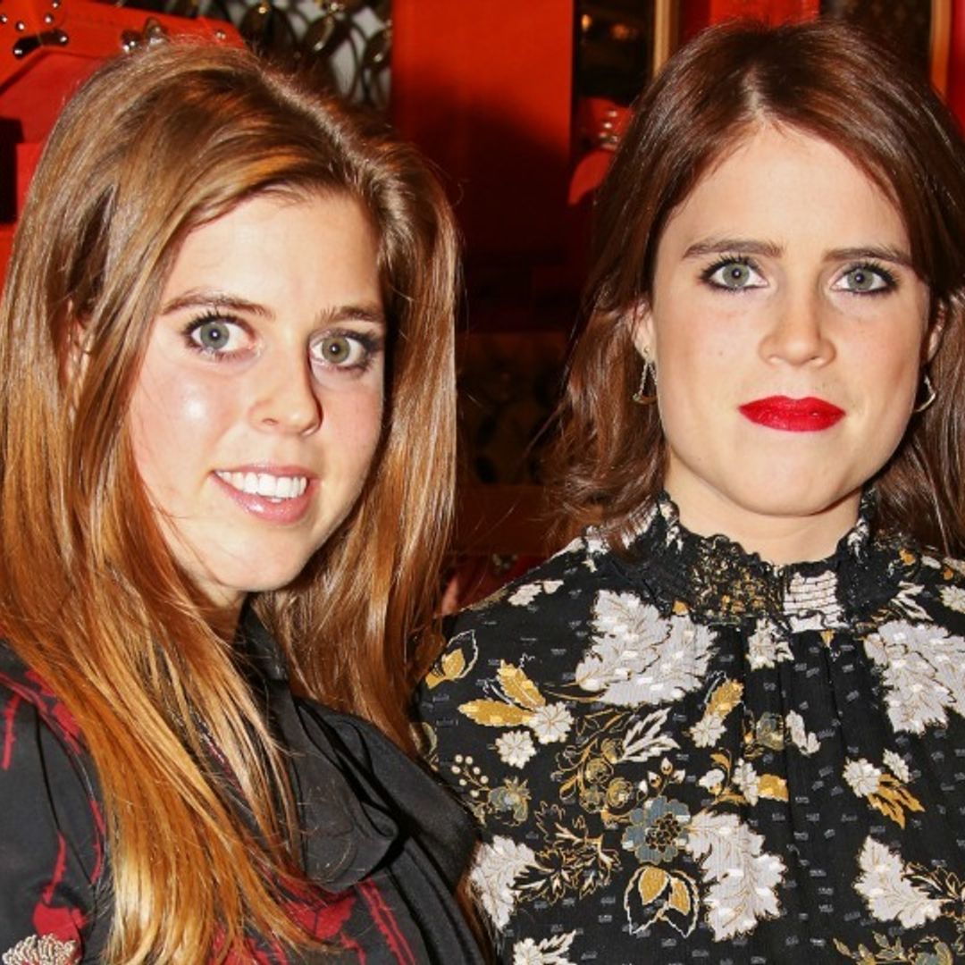 Princess Eugenie and Princess Beatrice wear Easter bonnets in adorable throwback photo