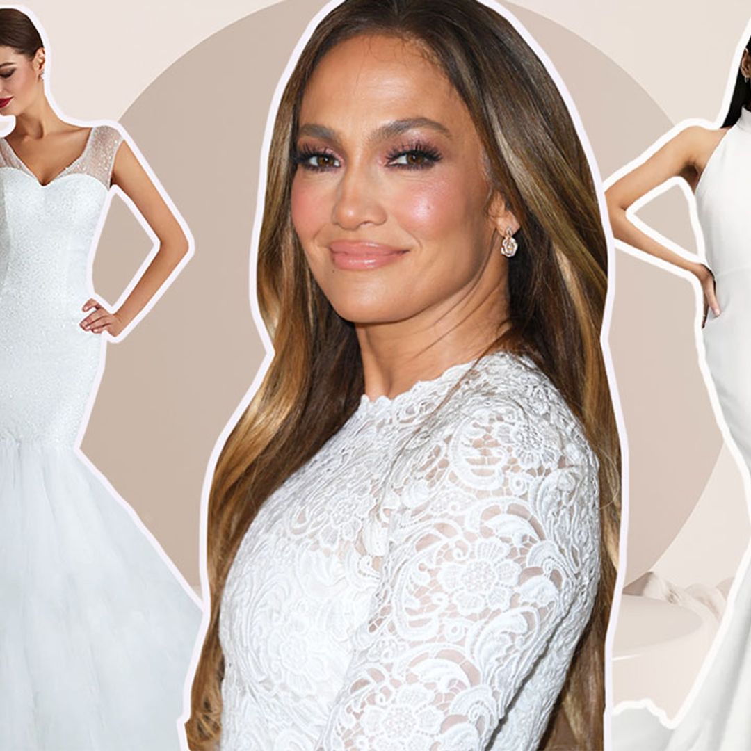 Jennifer Lopez's mermaid wedding dresses were iconic – and we've found the best lookalikes