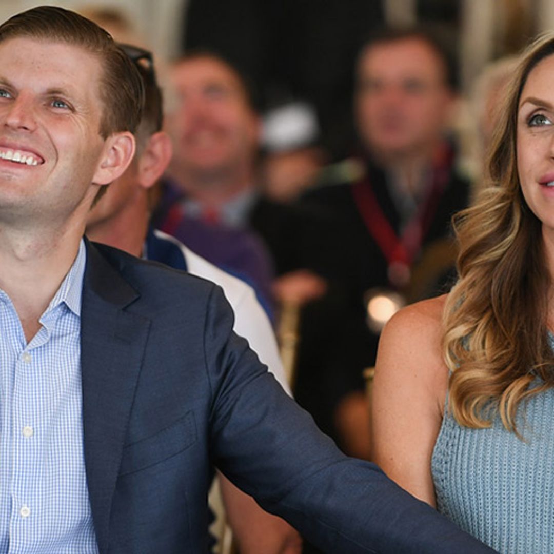 Eric Trump and wife Lara welcome first child together