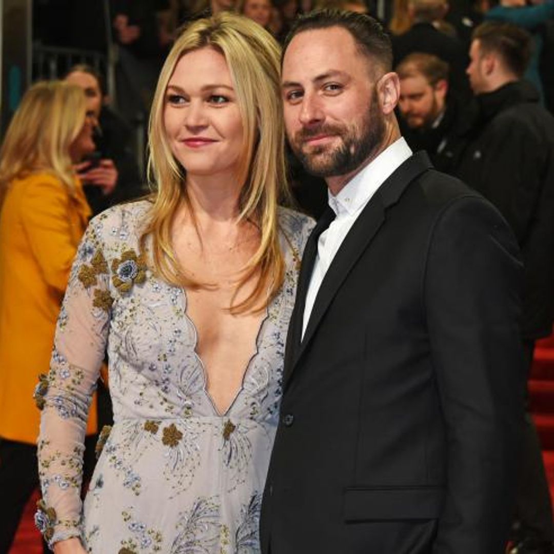 Pregnant Julia Stiles marries in 'shotgun wedding' in £199 dress – see the photo