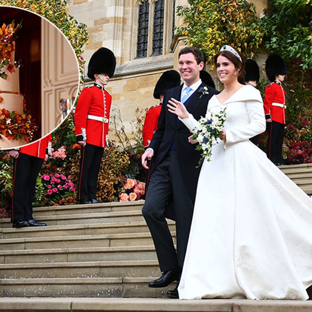 Princess Eugenie and Jack Brooksbank's wedding cake is even more stunning than we imagined