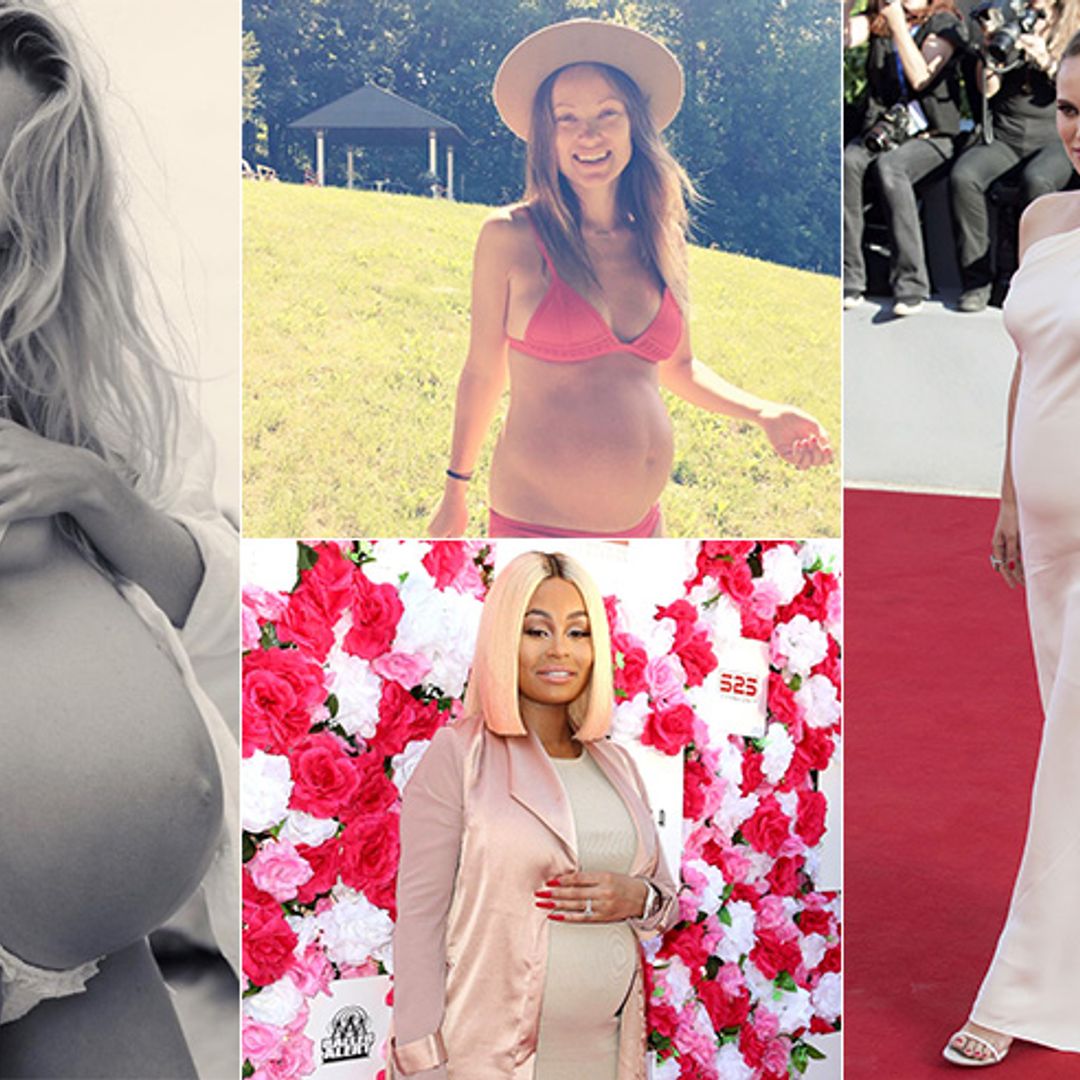 Gallery: Celebrities showing off their beautiful baby bumps