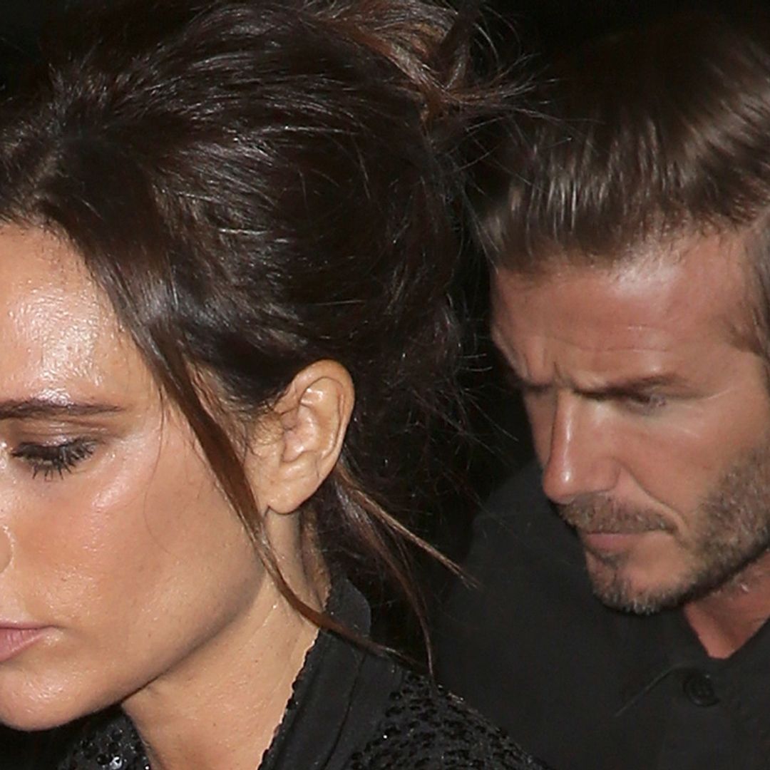 Victoria and David Beckham wow fans in matching outfits at her work Christmas party