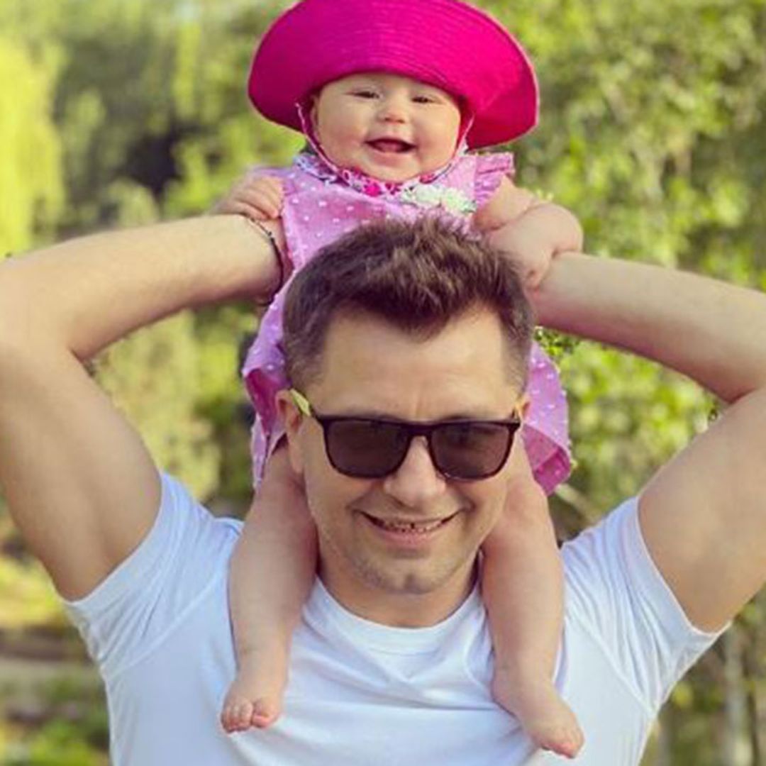 Pasha Kovalev gushes about fatherhood after welcoming baby Maven
