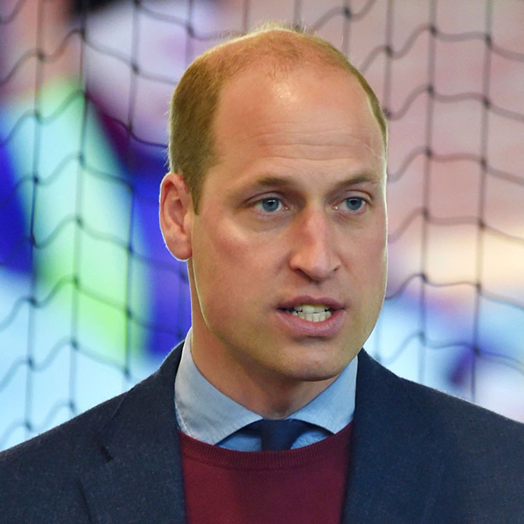 Prince William just wore the most apt outfit to visit favourite football club