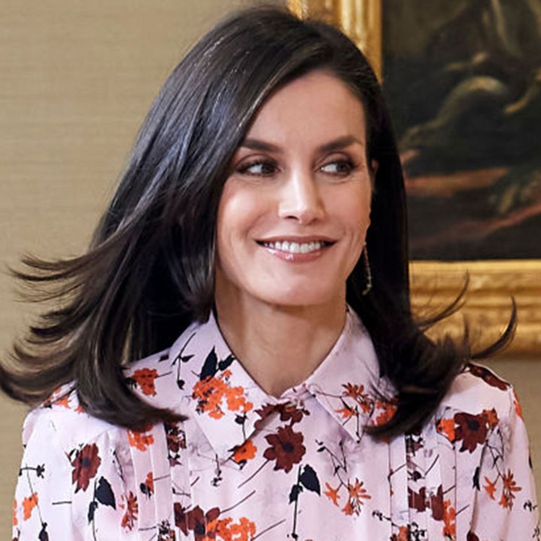 Queen Letizia's dreamy floral dress is a summer vibe