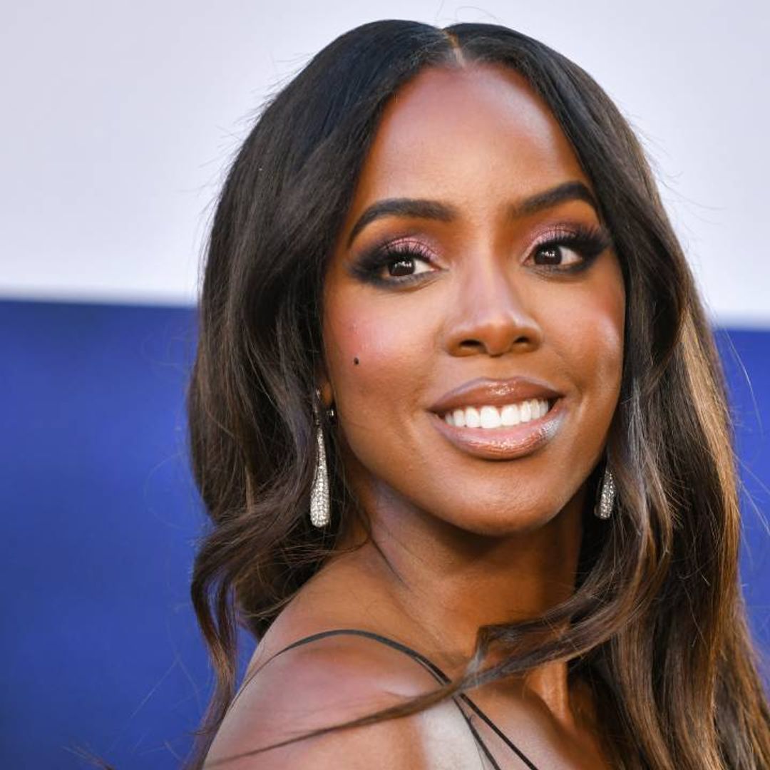 Kelly Rowland stops fans in their tracks with a special gown ahead of an exciting night out