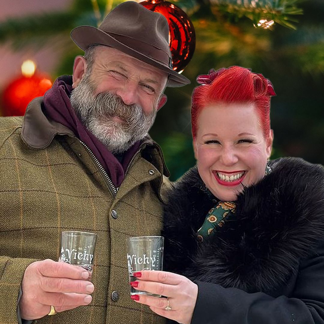 Dick and Angel Strawbridge's Chateau transformation is a festive fairytale