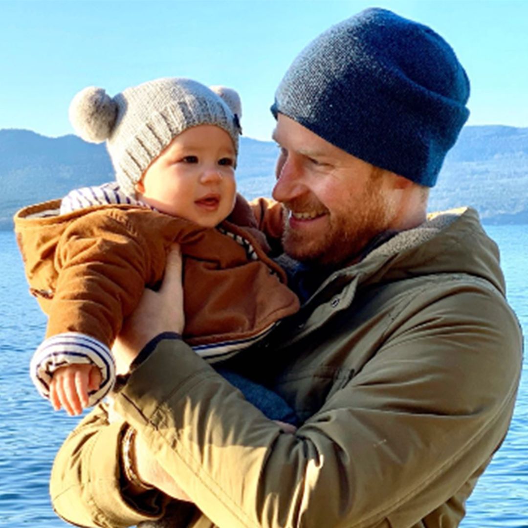 Prince Archie is a mini Prince Harry in bobble hat and jeans in sweet family video