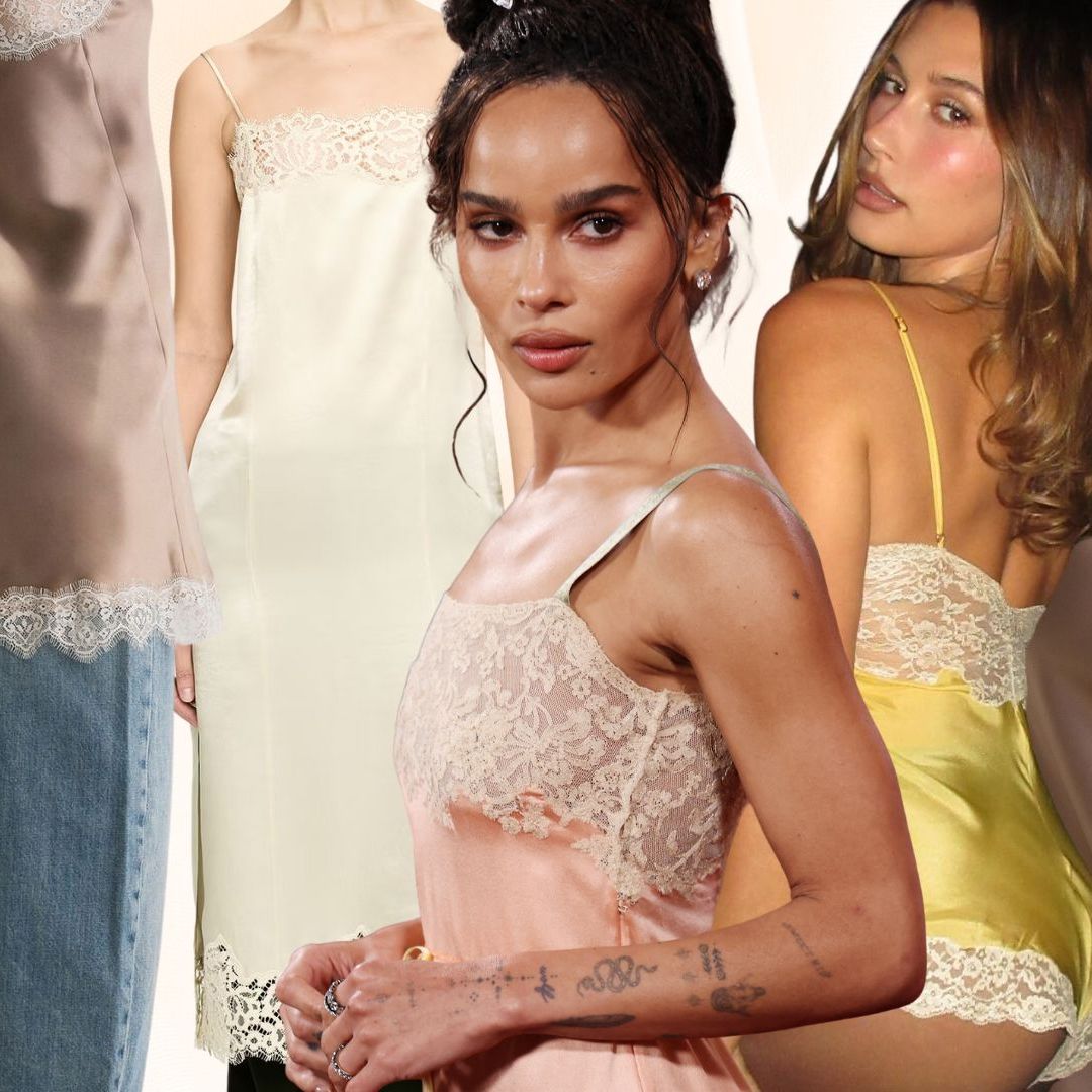How to style lacy négligées like Zoë Kravtiz, Hailey Bieber and Devon Lee Carlson for Valentine’s Day