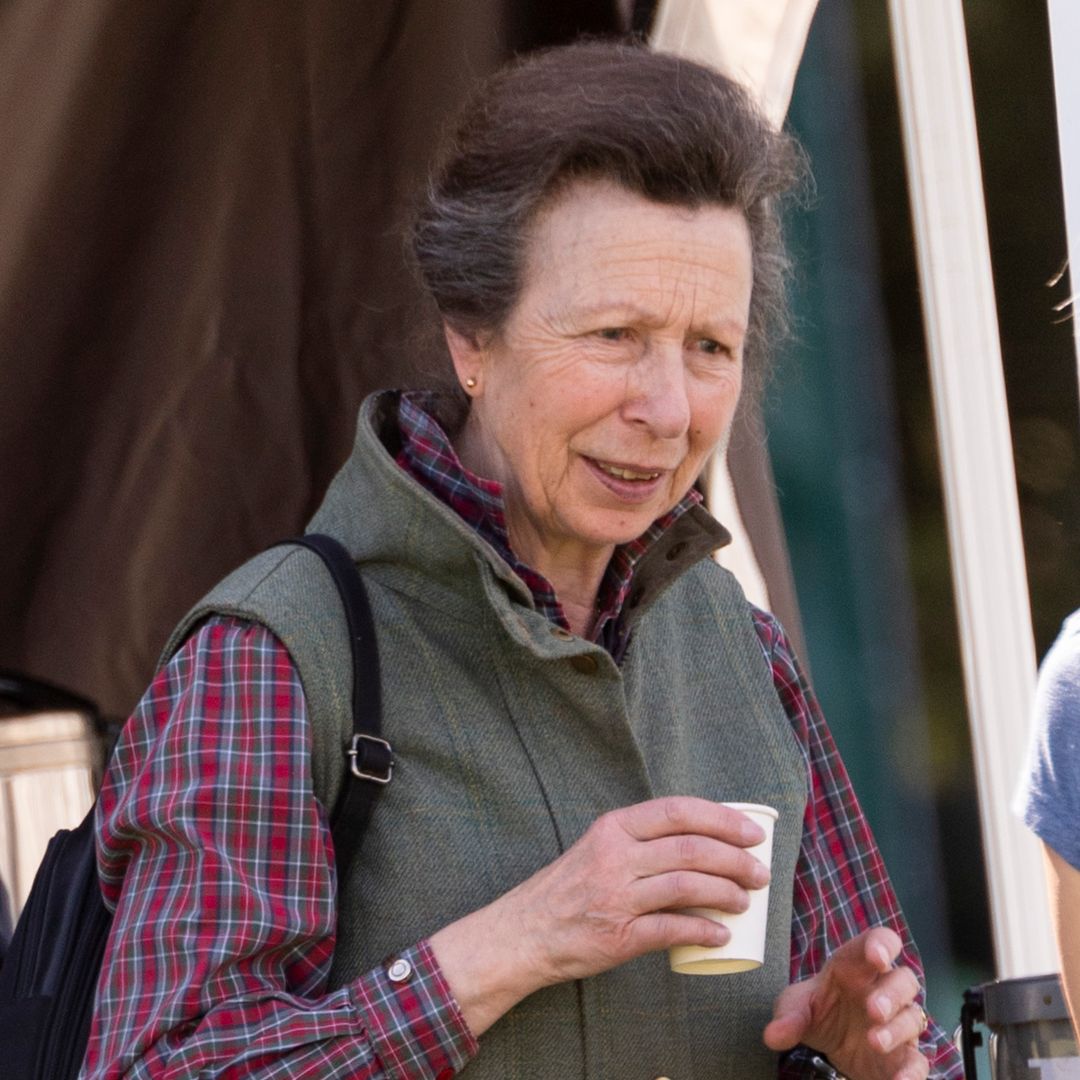 Princess Anne's private living room at Gatcombe Park is a shrine to her beloved pets