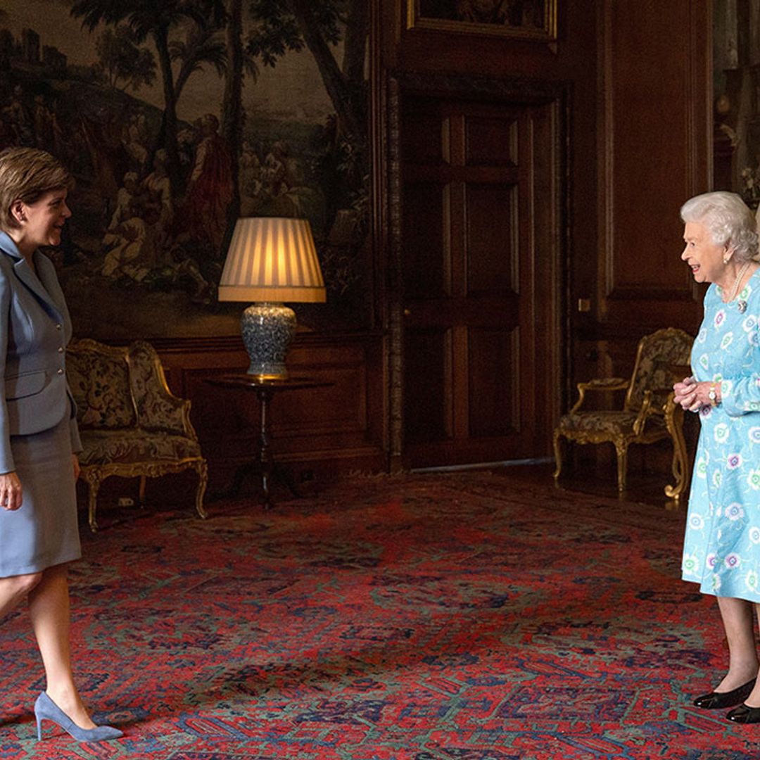 The Queen steps out for first solo royal duties in Scotland - best photos