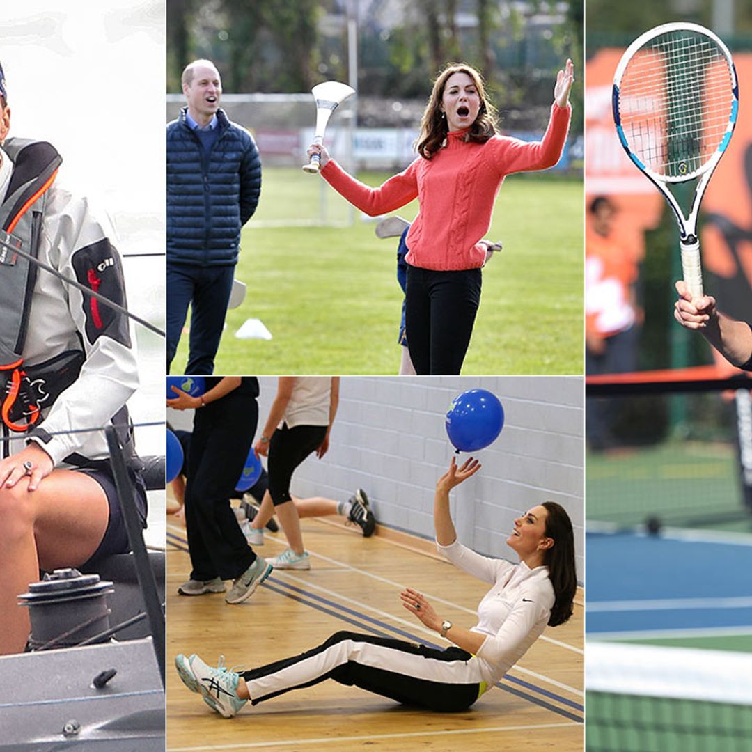 Kate Middleton is the sportiest royal - 17 photos to prove it