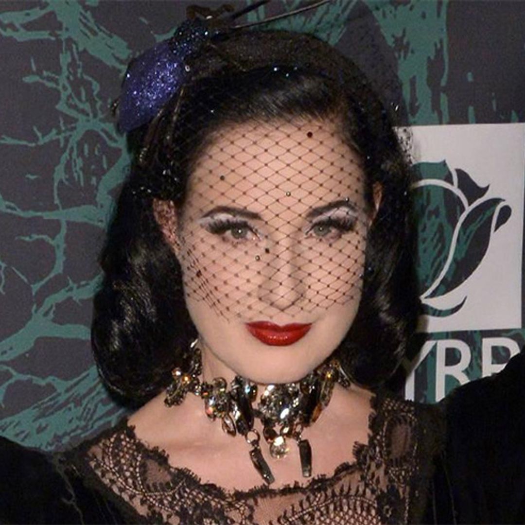 Dita Von Teese struggled with confidence growing up